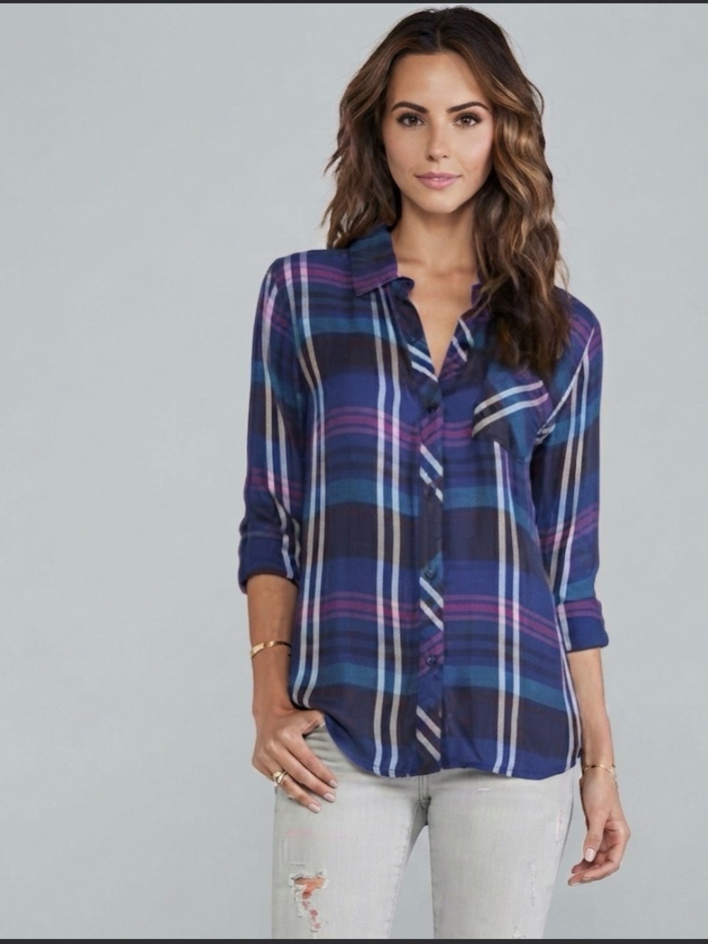 Rails Vibrant Plaid Button Down Shirt